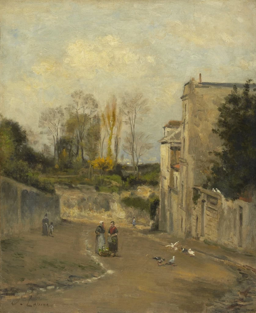 Montmartre, rue Cortot - Clark Arts Institute